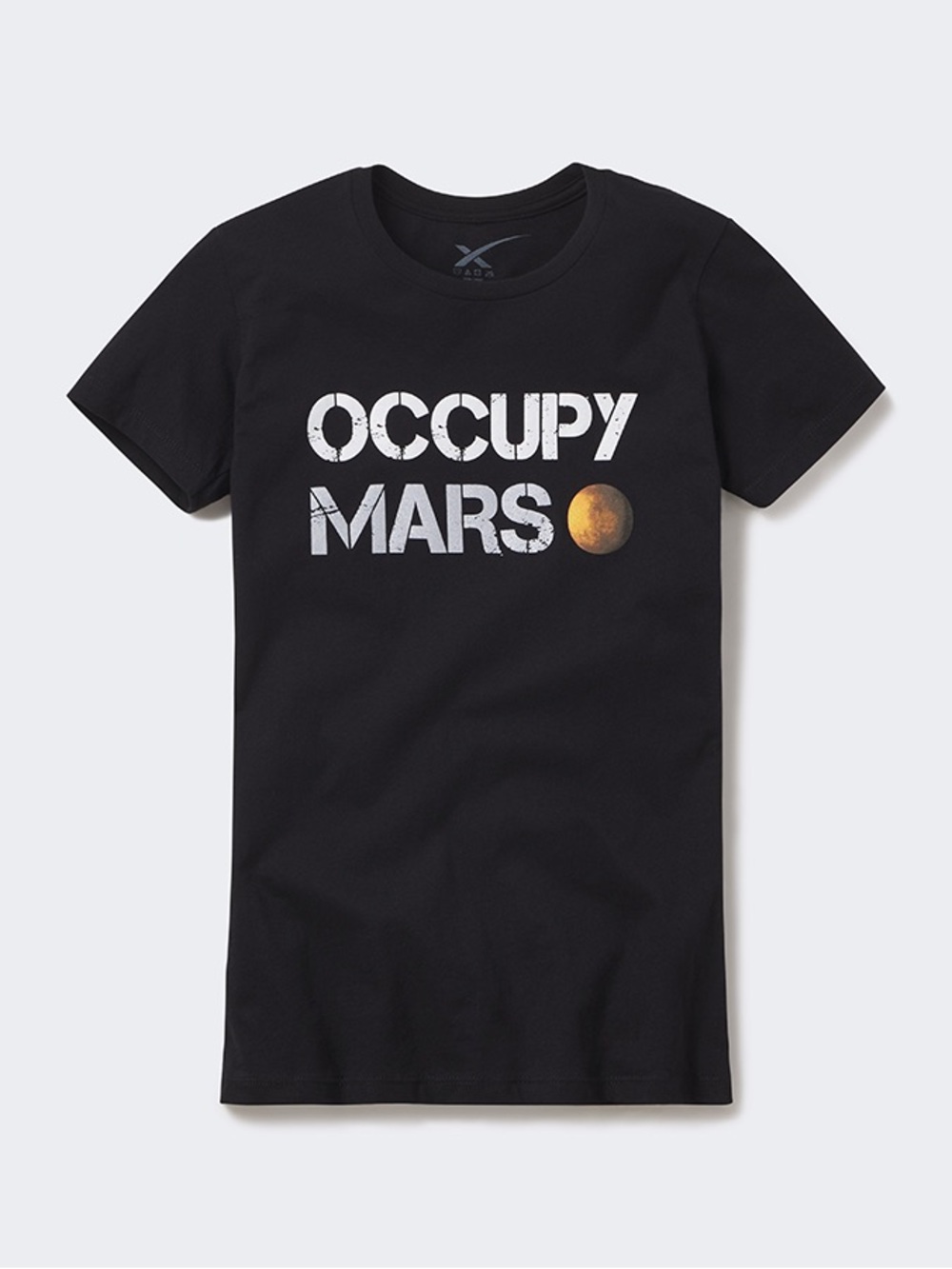 Official SpaceX Occupy Mars Graphic Tee - Women’s Size Small, Black